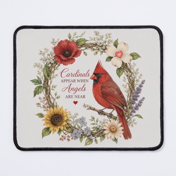 Item preview, Vintage Red Cardinal Bird Cozy Cottagecore designed and sold by Cute & Sassy Custom Gifting Boutiques.