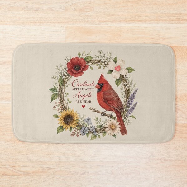 Item preview, Vintage Red Cardinal Bird Cozy Cottagecore designed and sold by Cute & Sassy Custom Gifting Boutiques.