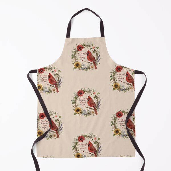 Item preview, Vintage Red Cardinal Bird Cozy Cottagecore designed and sold by Cute & Sassy Custom Gifting Boutiques.