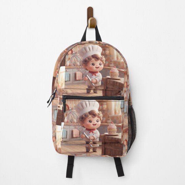 Item preview, Little Chef Baking A Delicious Sweet Cupcake designed and sold by Azurart2.