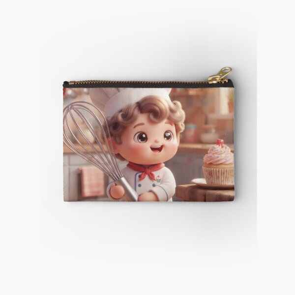 Item preview, Little Chef Baking A Delicious Sweet Cupcake designed and sold by Azurart2.