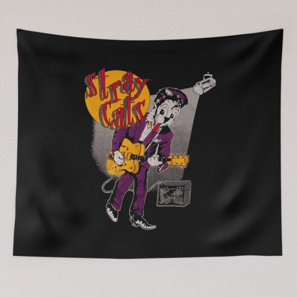 Item preview, Red musican Play guitar the stray cats band art gift Classic  designed and sold by Quicklack.