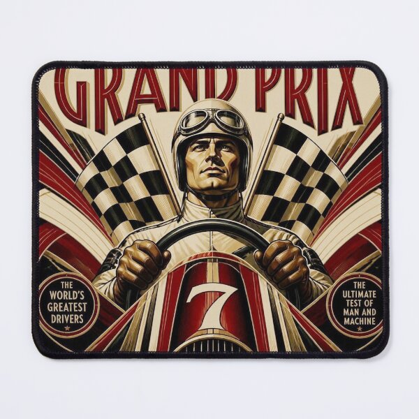 Item preview, Vintage Racing Hero Poster #4 designed and sold by Helios Be. Lavsh.