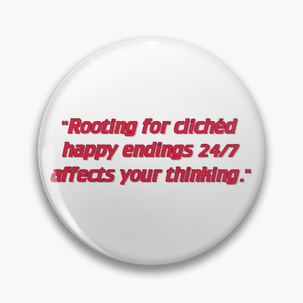 Item preview, Don't Hope for Happy Endings designed and sold by Villain Vault.
