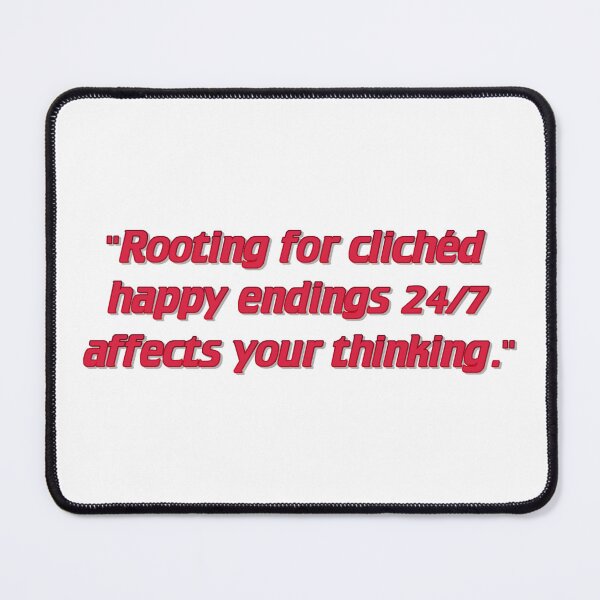 Item preview, Don't Hope for Happy Endings designed and sold by Villain Vault.