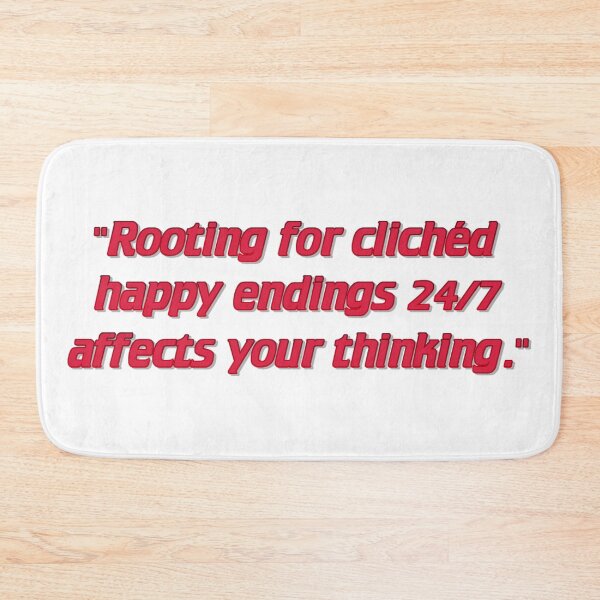 Item preview, Don't Hope for Happy Endings designed and sold by Villain Vault.