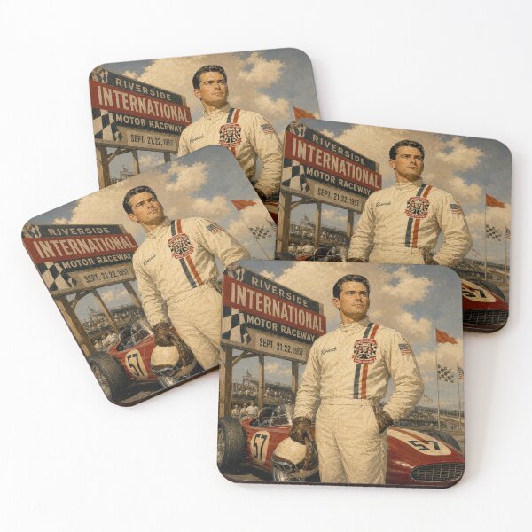 Item preview, Vintage Racing Hero Poster #5 designed and sold by Helios Be. Lavsh.