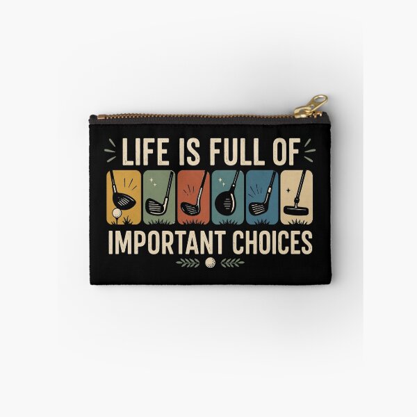 Item preview, Life Is Full Of Important Choices, Course Funny Humor Joke, Sports Golf, Golfing Clubs, Golf Lover Gift designed and sold by Sprinkle12345.