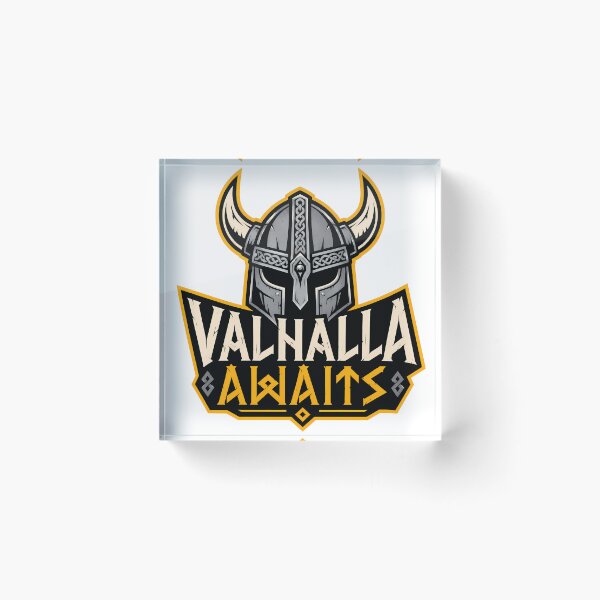 Item preview, Valhalla Awaits – Viking Helmet designed and sold by Fearosphere.