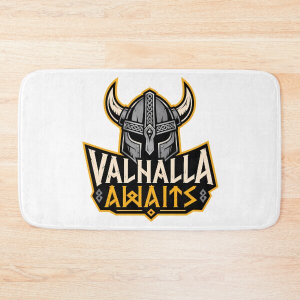 Aperçu de l'œuvre Le Valhalla vous attend – Casque viking créée et vendue par Fearosphere.