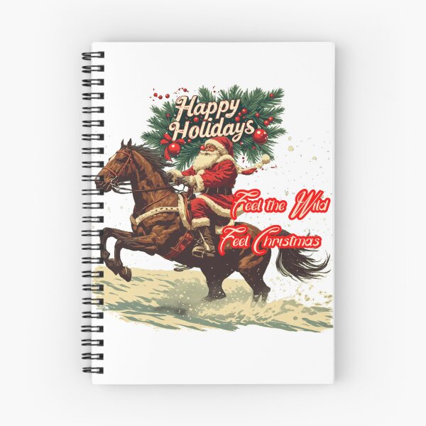 Artikelvorschau, Der Weihnachtsmann reitet auf einem Pferd entworfen und verkauft von Navy67.
