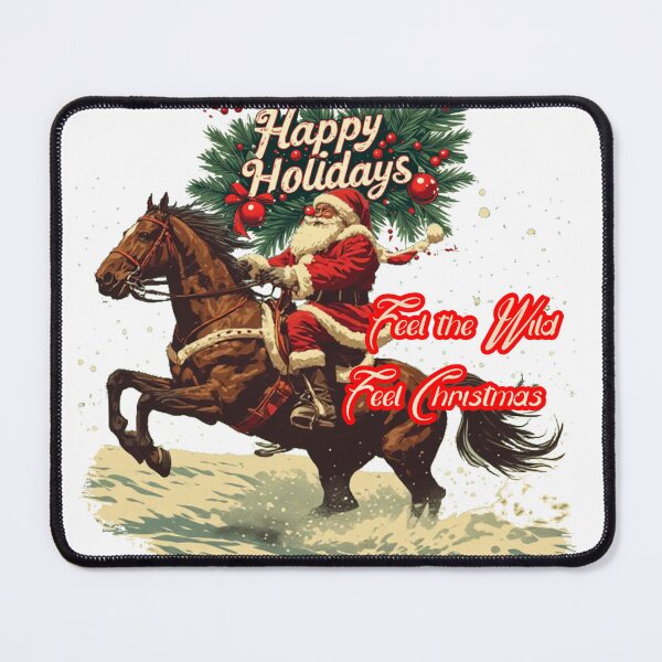 Item preview, Santa Claus riding a Horse designed and sold by Navy67.