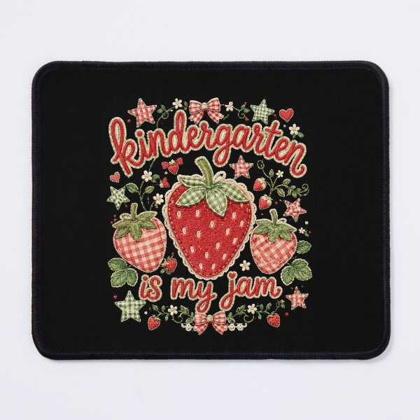 Item preview, Kindergarten Is My Jam – Cute Strawberry School  designed and sold by THREE LITTLE BEANS.