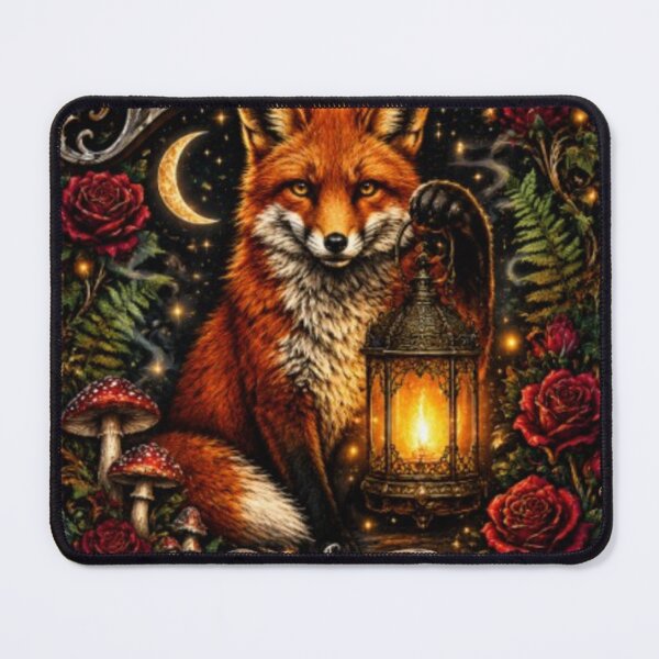 Item preview, Follow the Glow Fox Lantern T-Shirt | Mystical Woodland Fox Gothic Cottagecore Nature Fantasy Tee designed and sold by HopeAndHustle.