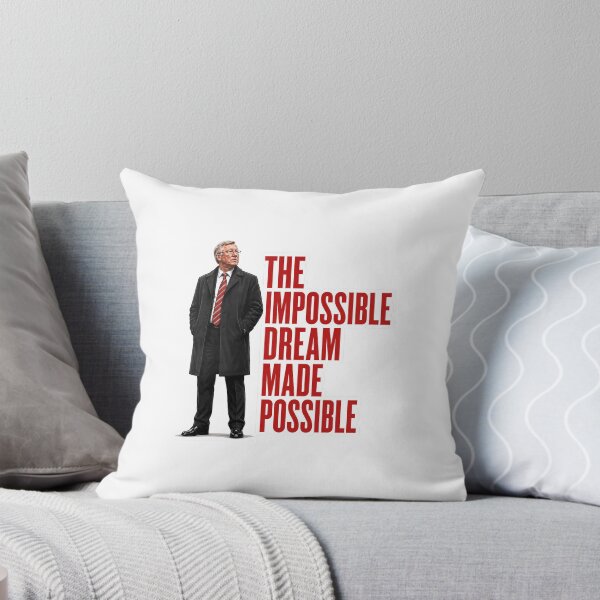 Item preview, Alex Ferguson Impossible Dream designed and sold by FanFueledStickers.