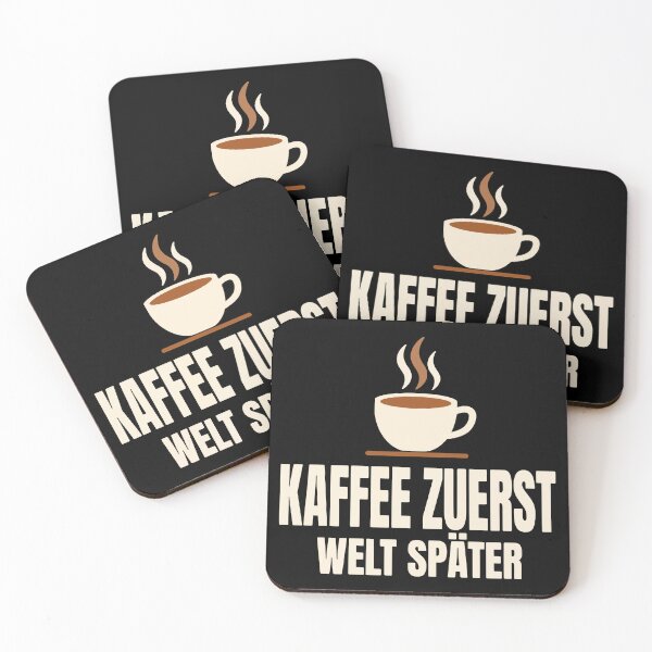 Item preview, Kaffee Zuerst Welt Später - Coffee first world later designed and sold by cursotti.