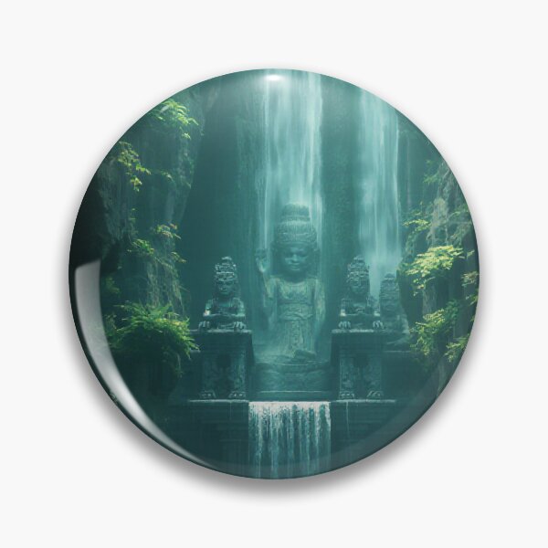 Artikelvorschau, Antikes Wasserfallheiligtum entworfen und verkauft von StudioForge.