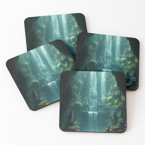 Item preview, Ancient Waterfall Sanctuary designed and sold by StudioForge.