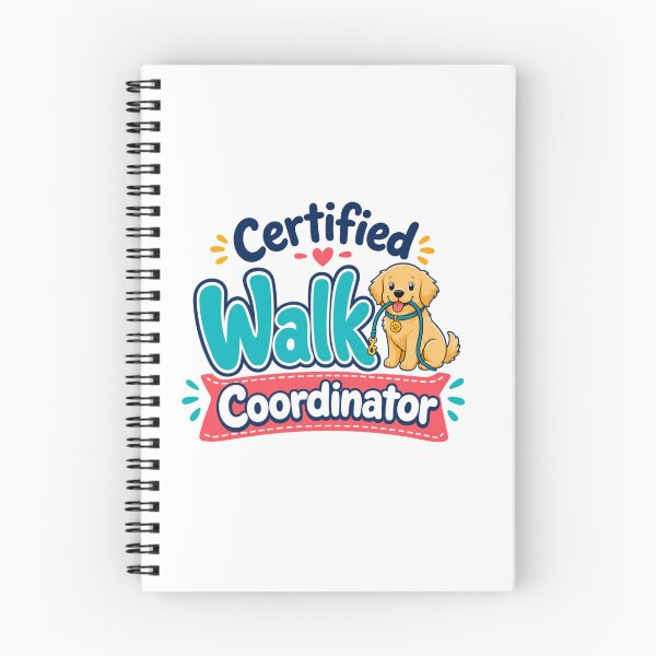 Item preview, Certified Walk Coordinator Golden Retriever Dog Dad T-Shirt designed and sold by Ashley critters.
