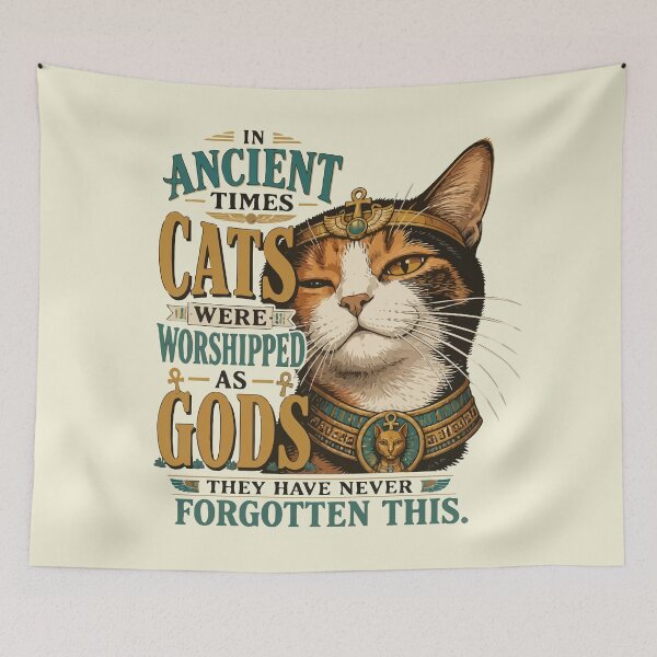 Item preview, Ancient Calico Cat Attitude designed and sold by taiche.