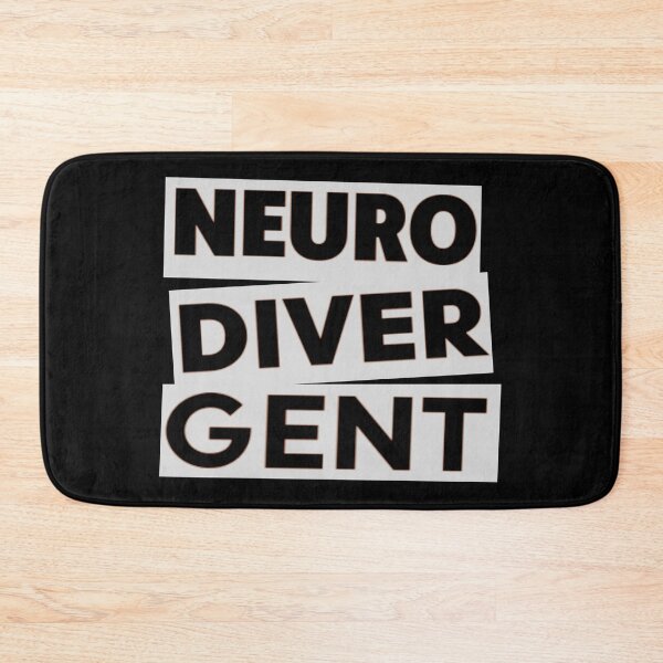 Item preview, Neurodivergent Ransom Note Typography designed and sold by weirdove.