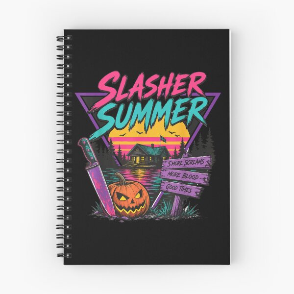 Item preview, Slasher Summer Horror Camp Cabin Machete Halloween Lake designed and sold by YubitaLeLe.