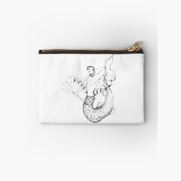 Item preview, Merman Hold Fast Vintage Tattoo Style Drawing designed and sold by castawayscot.