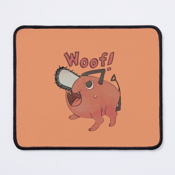 Item preview, Chainsaw Devil Puppy Barking Cute Orange Anime Mascot designed and sold by CosmicFna.