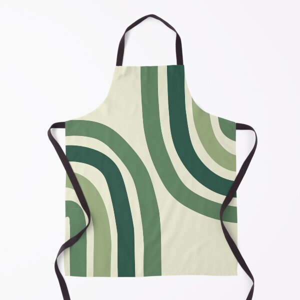 Item preview, Minimalist Boho Rainbow Abstract Art Pattern in Sage Green designed and sold by nineFlorals.
