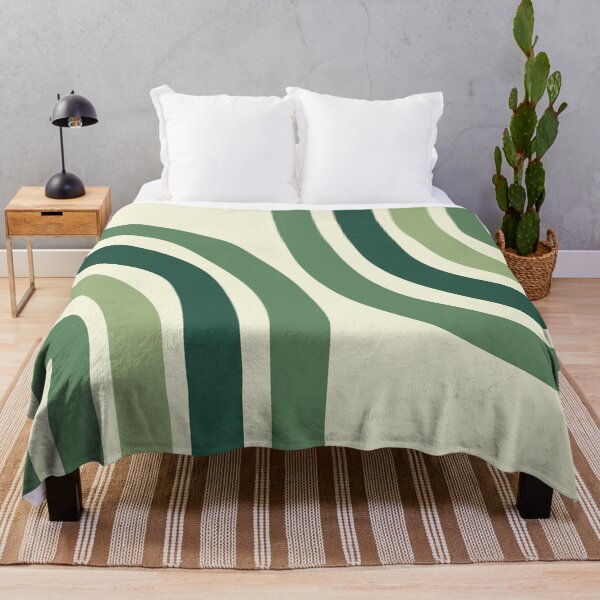 Item preview, Minimalist Boho Rainbow Abstract Art Pattern in Sage Green designed and sold by nineFlorals.