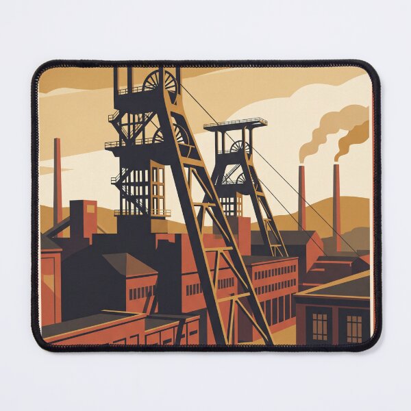 Item preview, Essen Germany Vintage Travel Poster designed and sold by Bomax121.