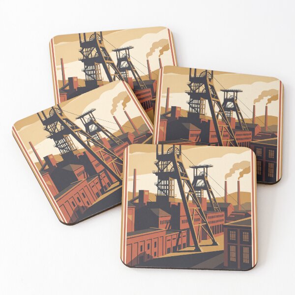 Item preview, Essen Germany Vintage Travel Poster designed and sold by Bomax121.