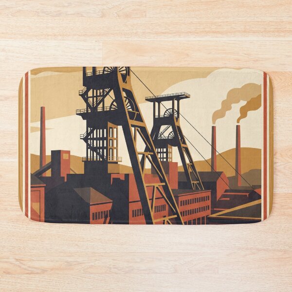 Item preview, Essen Germany Vintage Travel Poster designed and sold by Bomax121.