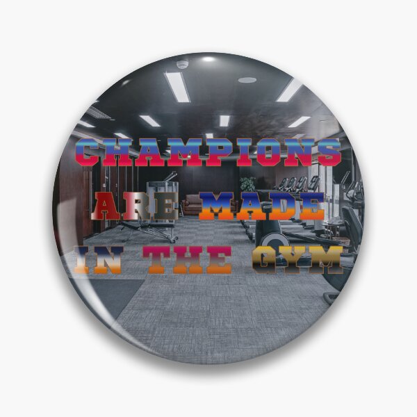 Item preview, Champions are Made in the Gym #3 designed and sold by Holy JM Designs.