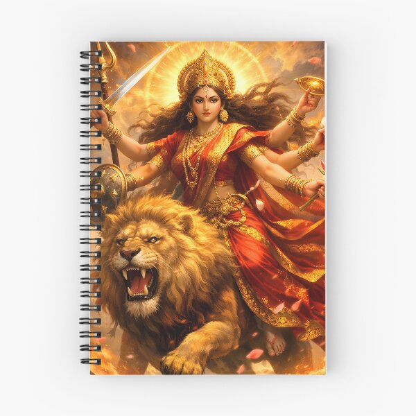 Item preview, Durga Maa – Goddess of Courage and Divine Protection designed and sold by SoniaSarkali.