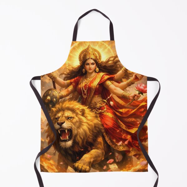Item preview, Durga Maa – Goddess of Courage and Divine Protection designed and sold by SoniaSarkali.