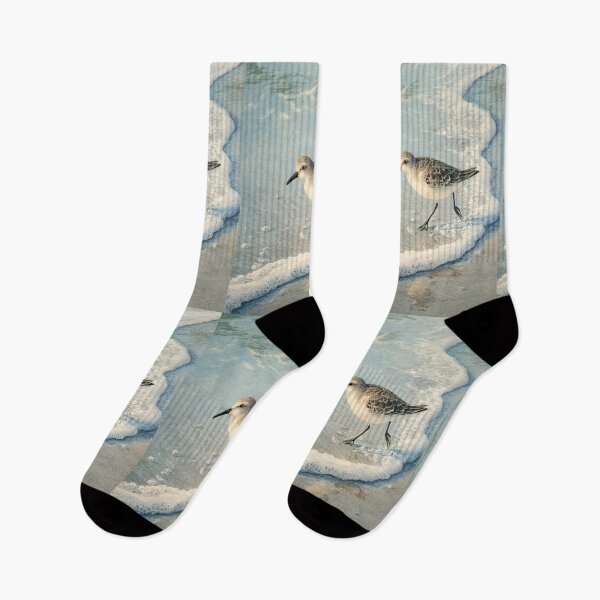 Item preview, A Sandpiper running along a shoreline, Birds in Motion designed and sold by CDC40.