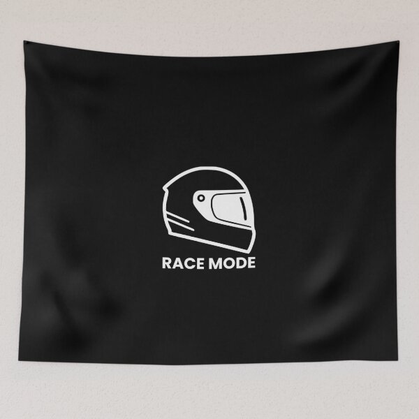 Item preview,  Race Mode - Minimalist Racing Helmet Design designed and sold by RageLine.