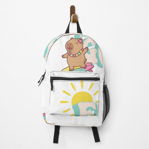Item preview, Feel Good Capybara Surf – Cute Summer Beach Vibes | Kawaii capybara design designed and sold by CreativeLifeMe.