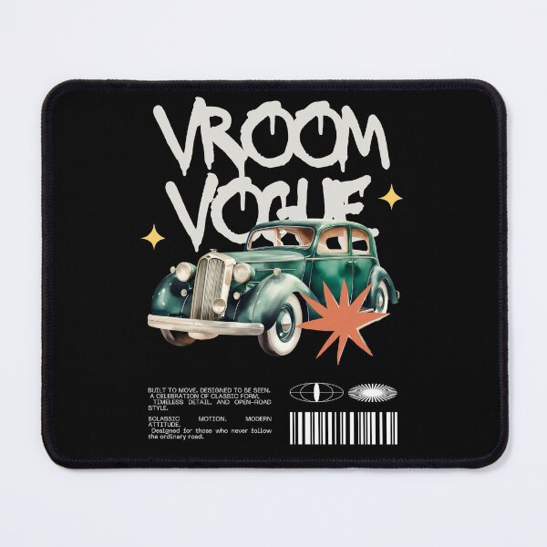 Item preview, Vintage Classic Car – Vroom Vogue Retro Automotive Graphic designed and sold by PrimeRacer.