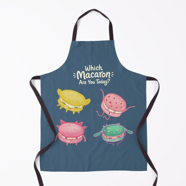 Item preview, Which Macaron Are You Today? Cute Mood Macaron Characters designed and sold by FaliushART.