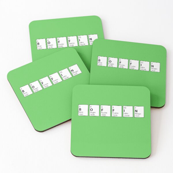 Item preview, Boffin Periodic Table Letters designed and sold by CreativeBridge.
