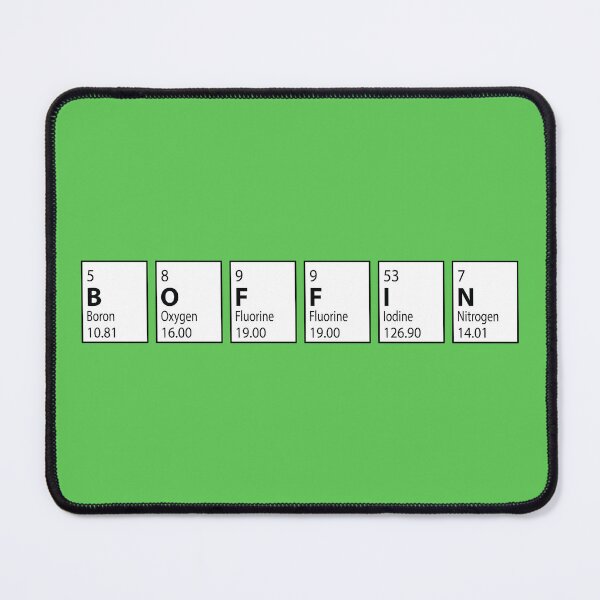 Item preview, Boffin Periodic Table Letters designed and sold by CreativeBridge.