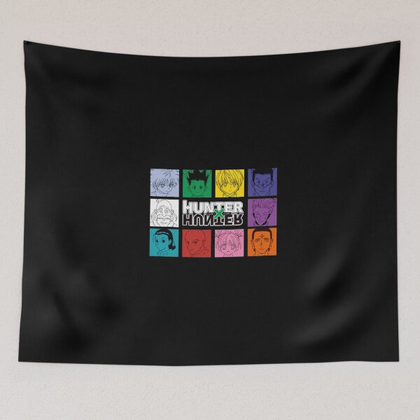Item preview, Hunter Association Squad Colorful Retro Pop Art Grid designed and sold by CosmicFna.