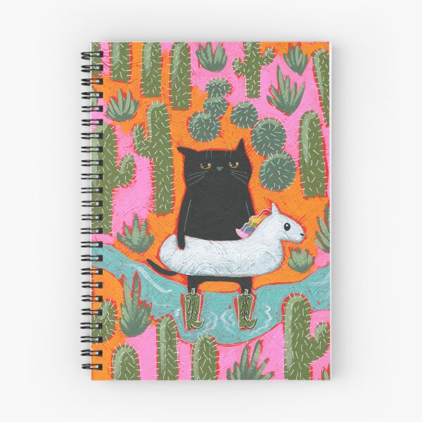 Item preview, Rainbow Horsie Cat In The Desert designed and sold by KilkennyCat Art.