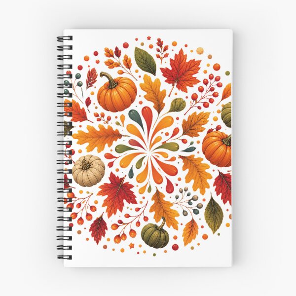 Item preview, Autumn Pumpkin Harvest Mandala designed and sold by PetalGarden.
