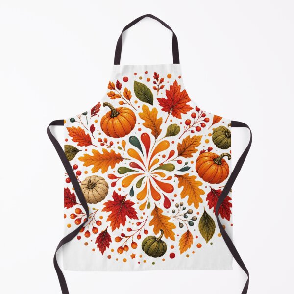 Item preview, Autumn Pumpkin Harvest Mandala designed and sold by PetalGarden.