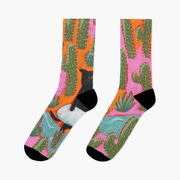 Item preview, Rainbow Horsie Cat In The Desert designed and sold by KilkennyCat Art.