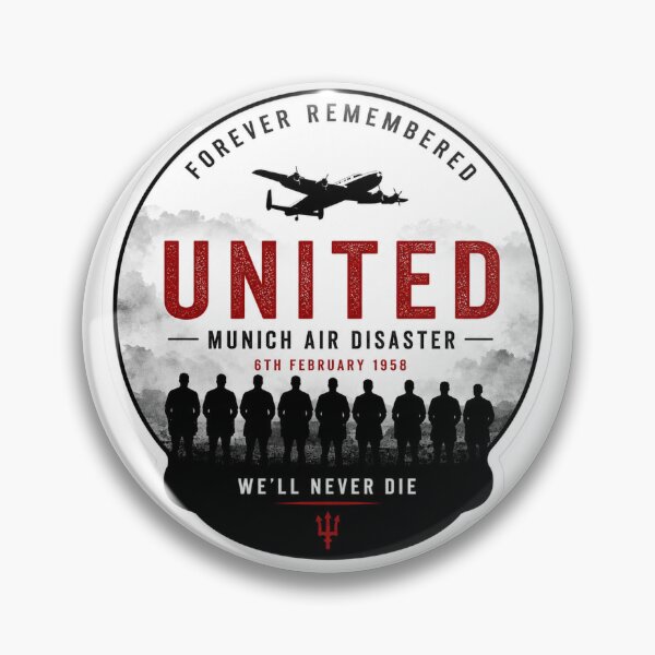 Item preview, Monumento conmemorativo del desastre aéreo de Múnich del Manchester United designed and sold by FanFueledStickers.