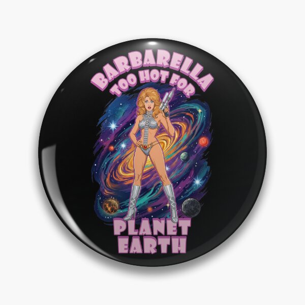 Item preview, Barbarella - Too Hot For Planet Earth designed and sold by Candywrap Studio.